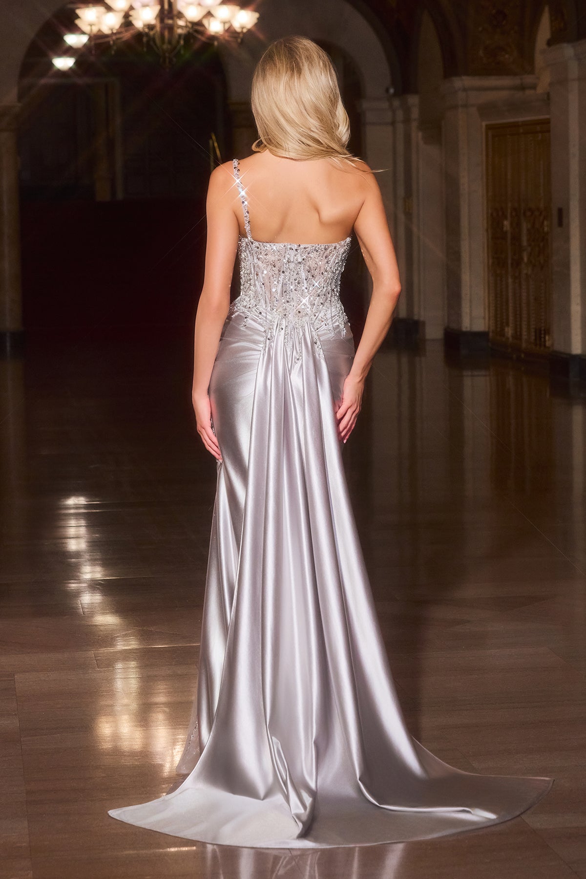 Halo — Silver dress