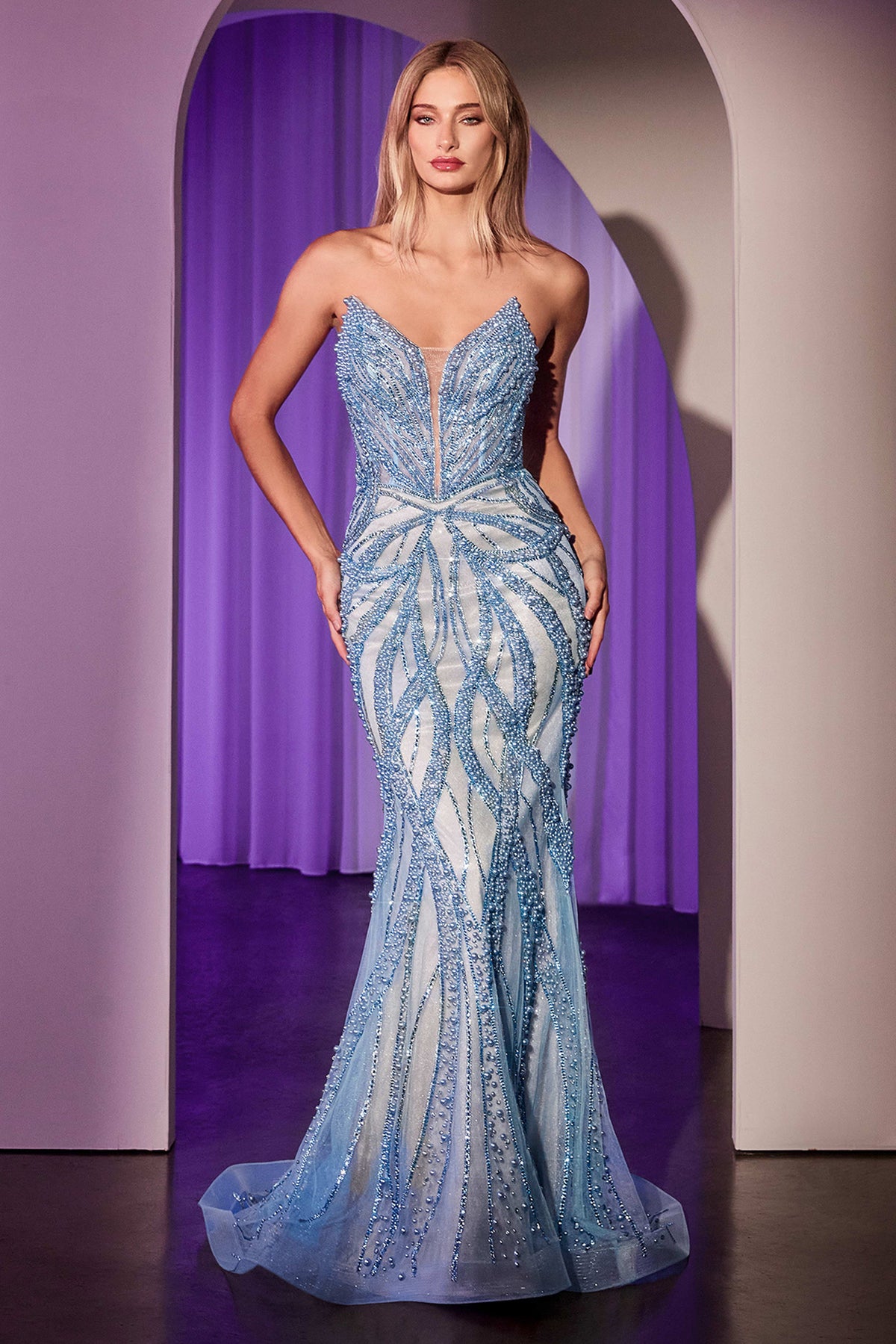Tati — Blue dress