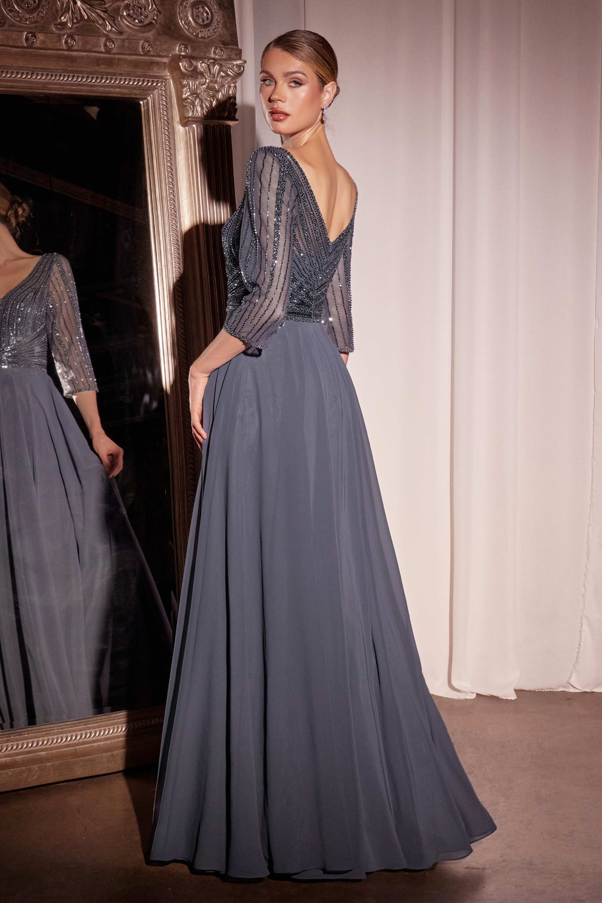 Soto — Indigo Grey dress