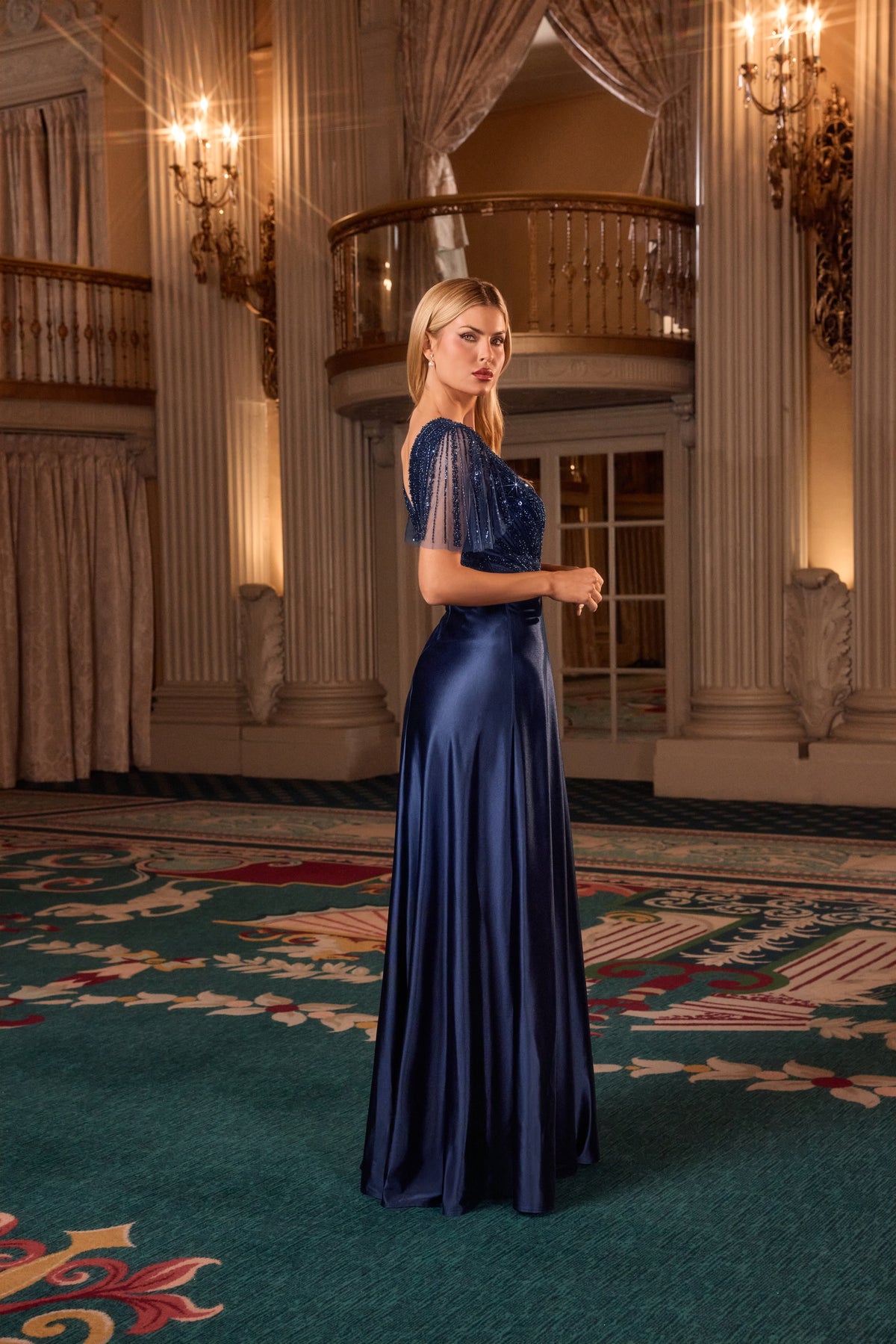 Novara — Navy dress