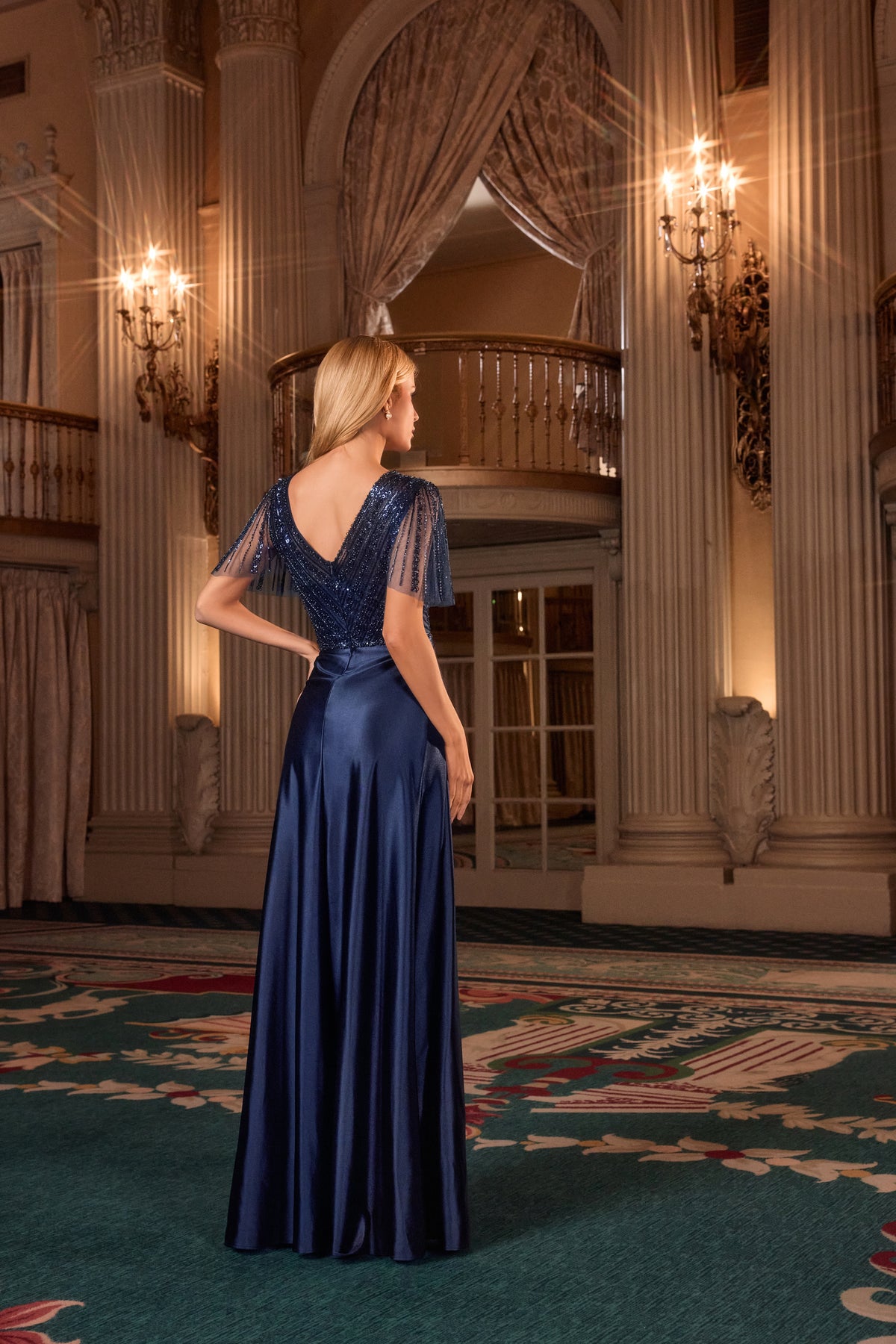 Novara — Navy dress