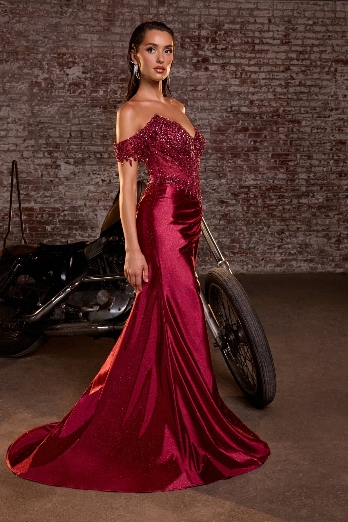 Penny — Wine dress