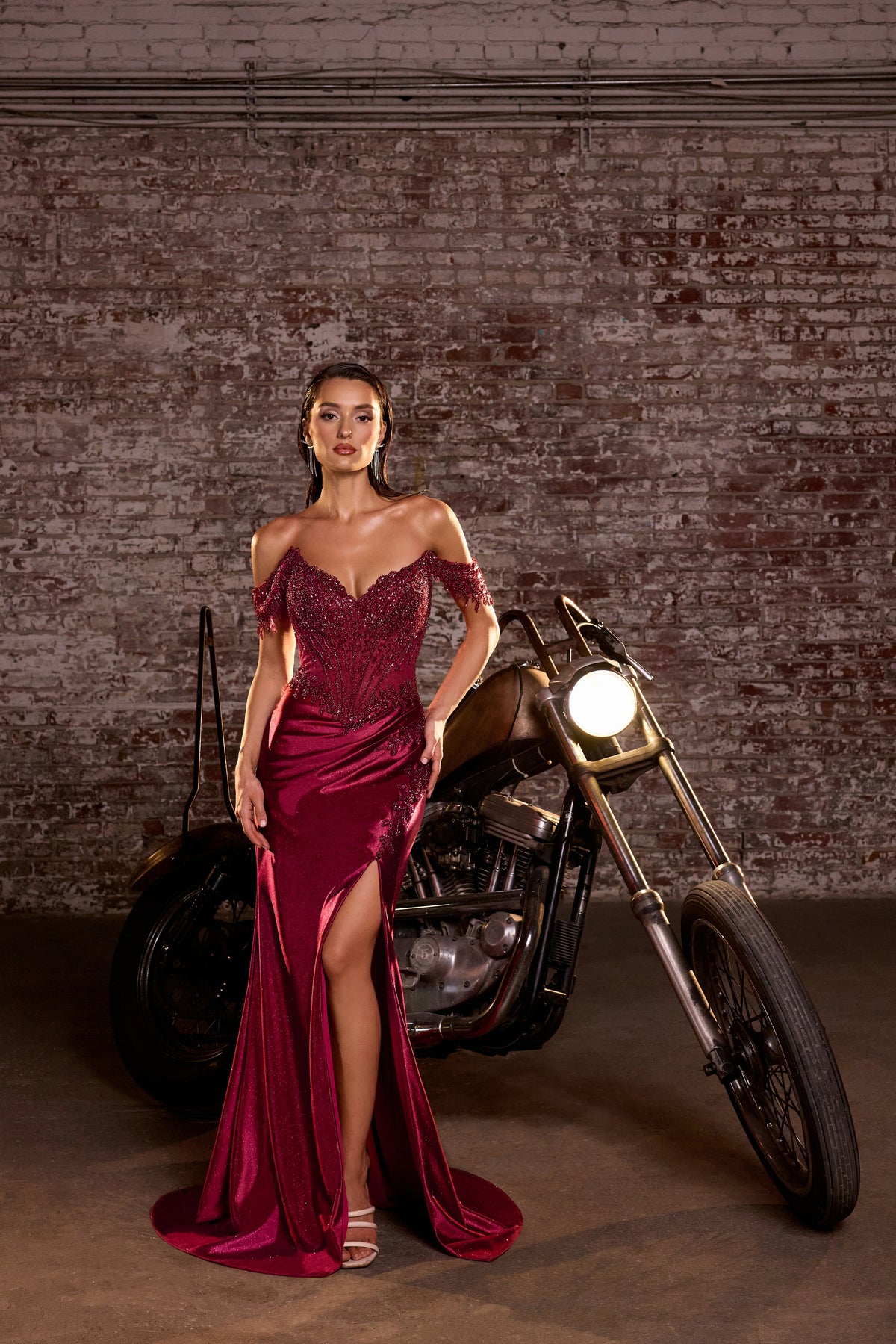 Penny — Wine dress