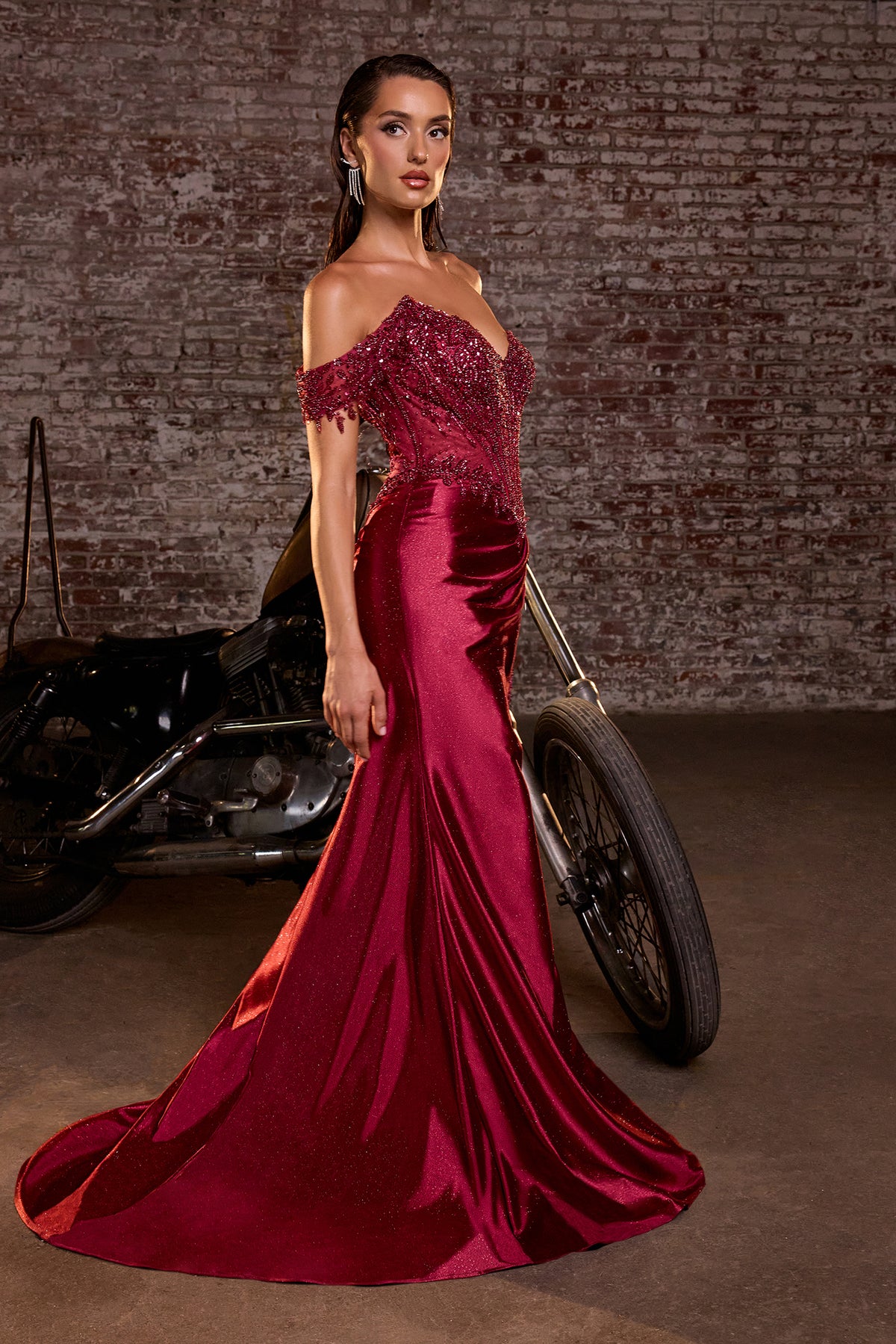 Penny — Wine dress