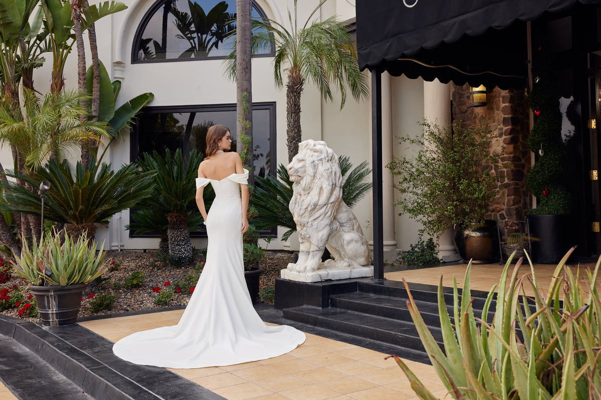 Vittoria wedding dress in Ivory