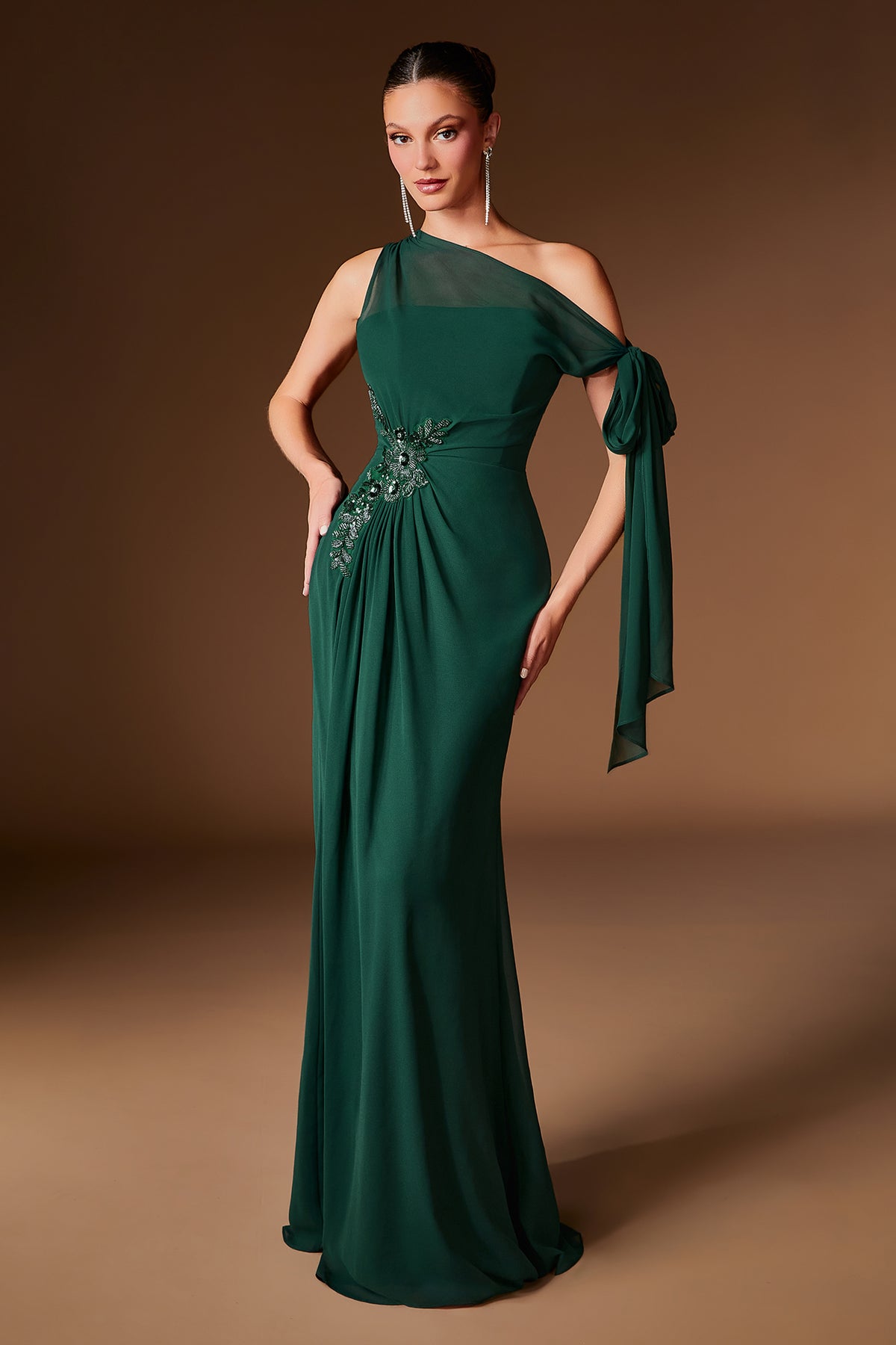 Xiomara in Emerald — front view