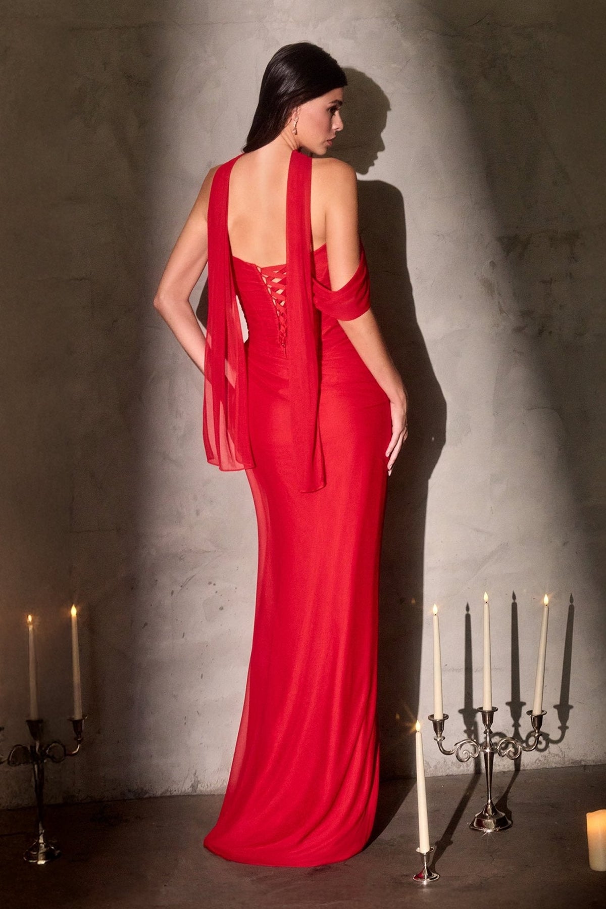Zoraya dress in Red