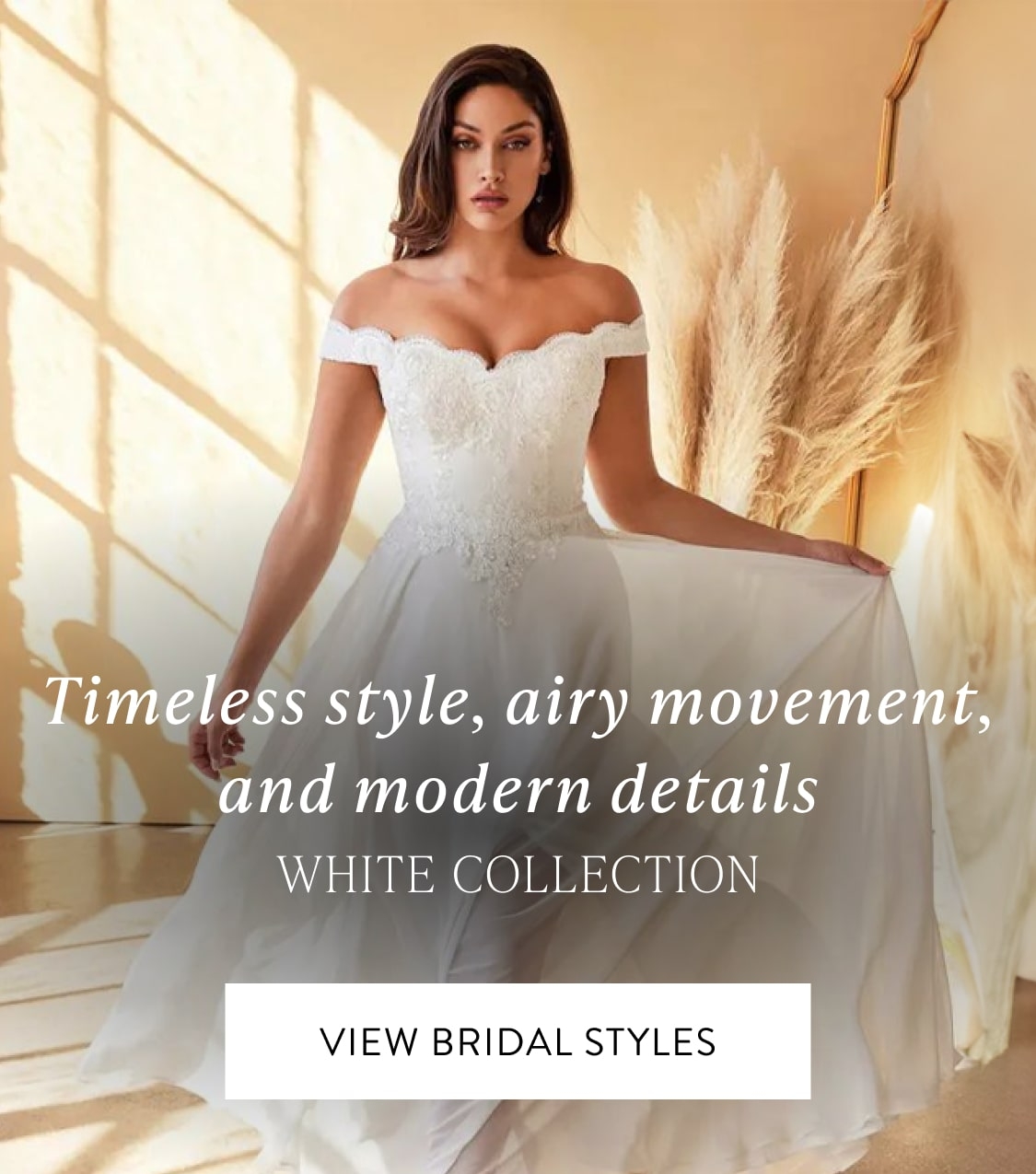 White Collection Mobile Banner