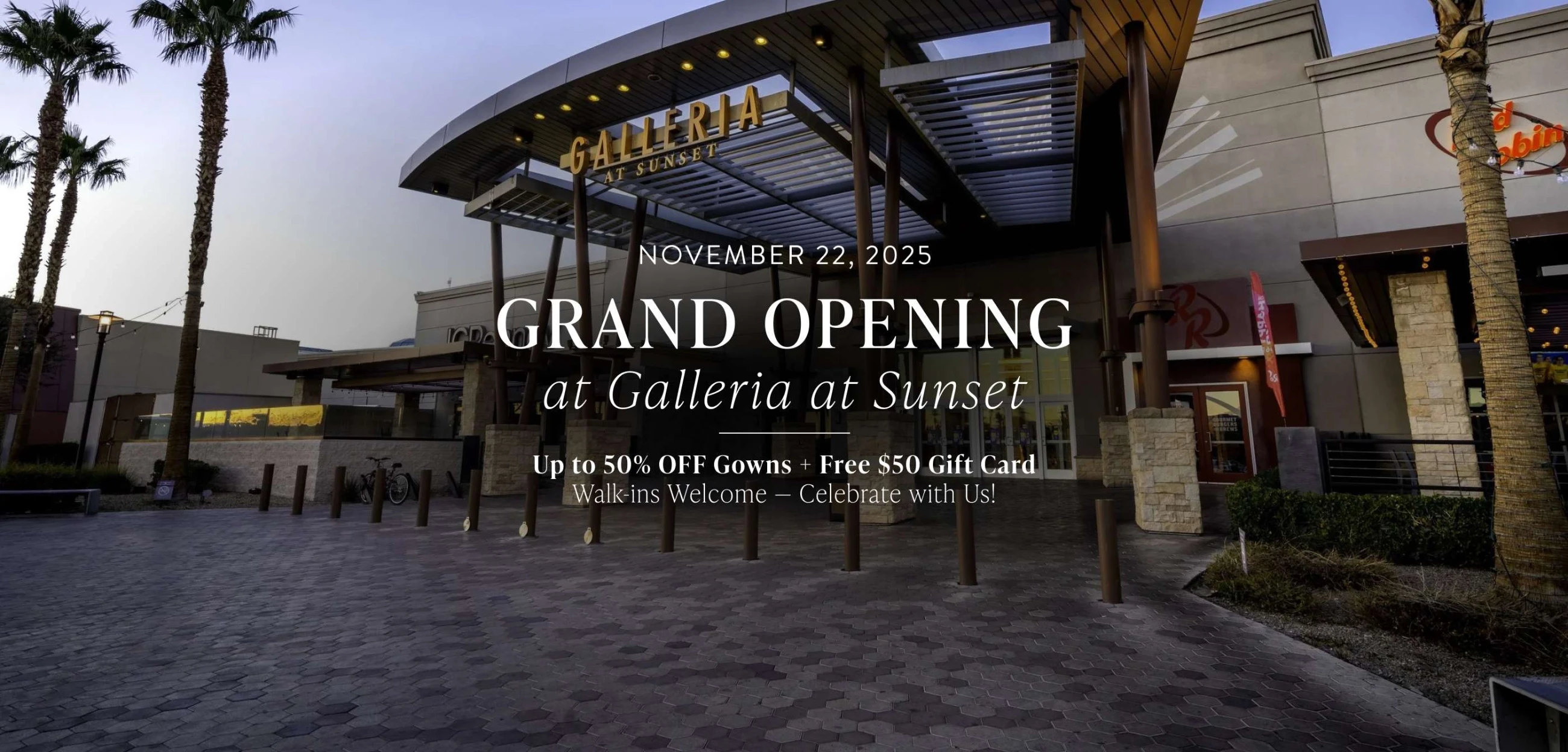 Grand Opening at Galleria at Sunset